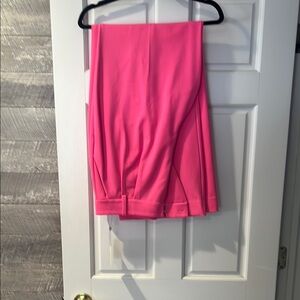 Favorite Daughter Pink Peacock Pants 14 NWT